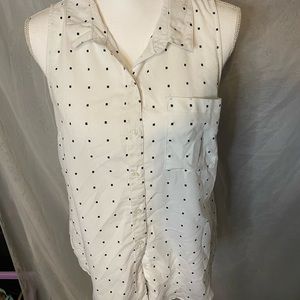 Old Navy button down blouse size medium